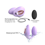 Love To Love Wonderlover Viva Mauve Dual-Stimulator Vibrator - LV3210