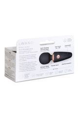 LE Wand Mini MicroWand Pocket Vibrator — Black - LW7971