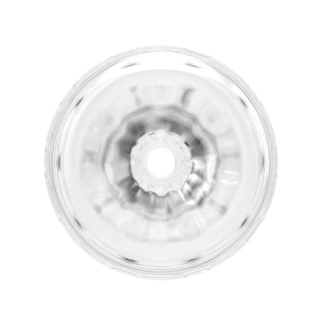Dorcel DOUBLE Oo Double-Entry Masturbator — 18 x 7 cm, Transparent - DL0857
