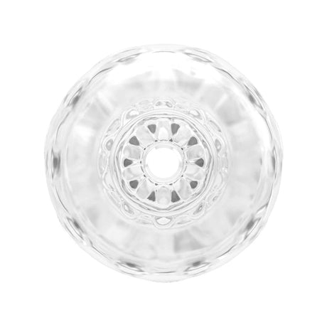 Dorcel DOUBLE Oo Double-Entry Masturbator — 18 x 7 cm, Transparent - DL0857