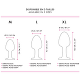 Dorcel Geisha Plug Ruby — Extra Large ABS Anal Plug (10.8 x 4.5 cm) - DL1335