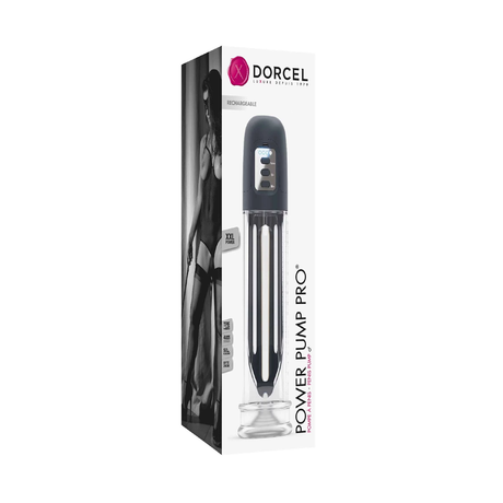 Dorcel Power Pump Pro Rechargeable Penis Pump with TPE Donuts - DL1755