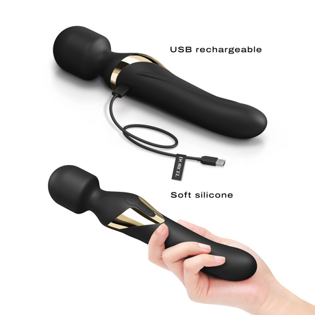 Dorcel Dual Orgasms Gold — Dual-Motor Clitoral & G‑Spot Massager - DL1854