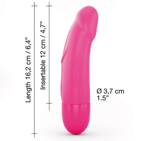 Dorcel Real Vibration S Rechargeable Vibrator — Magenta (Size S) - DL2189