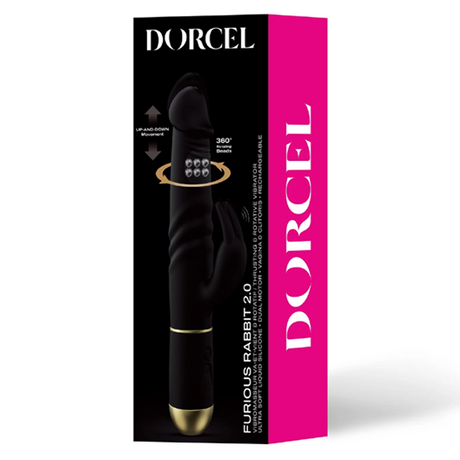 Dorcel Furious Rabbit 2.0 3‑in‑1 Rabbit Vibrator - DL2523