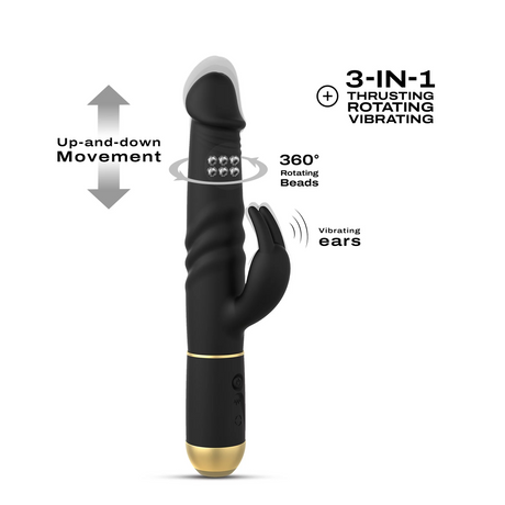 Dorcel Furious Rabbit 2.0 3‑in‑1 Rabbit Vibrator - DL2523