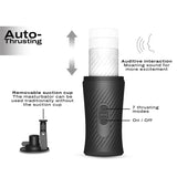 Dorcel Thrust Blow Automatic Masturbator — Black, Suction Cup - DL2868