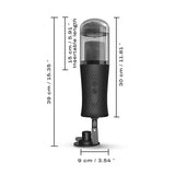 Dorcel Thrust Blow Automatic Masturbator — Black, Suction Cup - DL2868