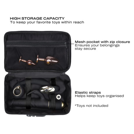 Dorcel Discreet Box Luxury Gold — 27 x 16 x 7.62 cm Storage Case - DL3247