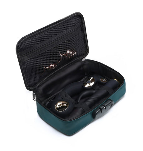 Dorcel Discreet Box Luxury Storage Case — Green (27 x 16 x 7.62 cm) - DL3254