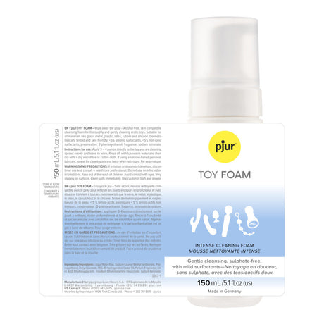 pjur Toy Foam Cleaner, 150 ml - PJ-14068-02