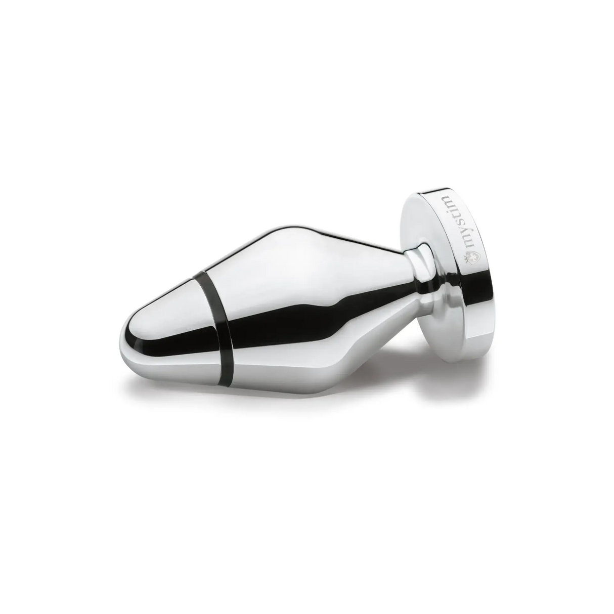 Mystim E‑Stim Butt Plug L — Polished Medical Aluminium - MY2101