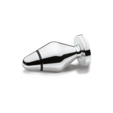 Mystim E‑Stim Butt Plug L — Polished Medical Aluminium - MY2101