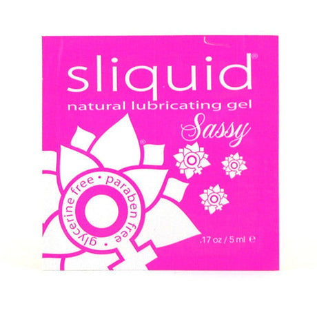 Sliquid Naturals Sassy Anal Gel Pillow 0.17 oz (5 ml) - SQ121