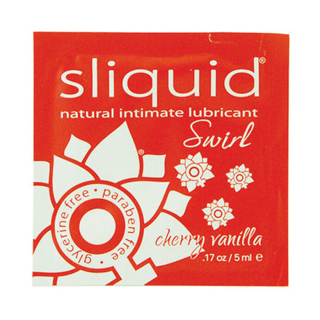 Sliquid Naturals Swirl Pillow Cherry Vanilla 0.17 oz - SQ152