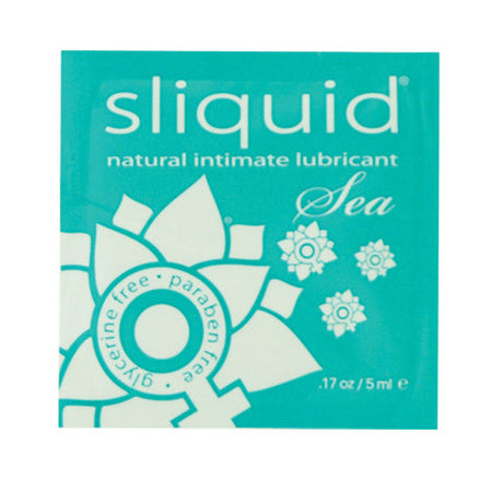 Sliquid Naturals Sea Pillow — 0.17 oz Water-Based Lubricant - SQ161