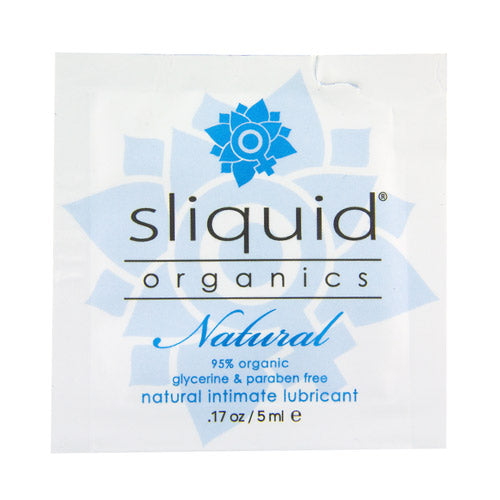 Sliquid Organics Natural Lubricant Pillow Pack — 5 mL - SLIQPOP074