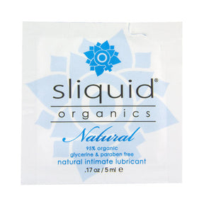 Sliquid Organics Natural Lubricant Pillow Pack — 5 mL - SLIQPOP074