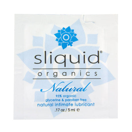Sliquid Organics Natural Lubricant Pillow Pack — 5 mL - SLIQPOP074