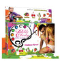 Hott Products Edible Body Play Paints Kit — 4 Flavors, 5" x 2" - HTP2717