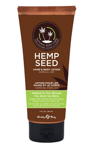 Hemp Seed Hand and Body Lotion - 7 Fl. Oz. - Naked in the Woods