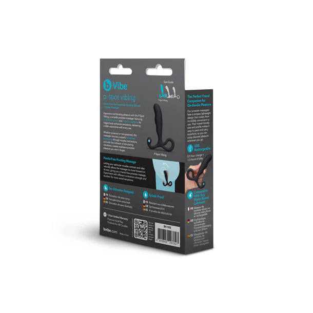 b-Vibe P-Spot Vibing Prostate Massager - BV7827