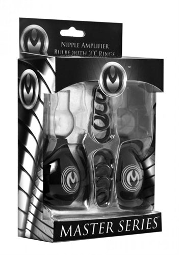 Pyramids Nipple Amplifier Bulbs With O Rings by XR Brands