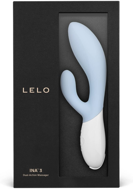 LELO Ina 3 Dual-Action G-Spot and Clitoral Vibrator — Seafoam - LELO-8311