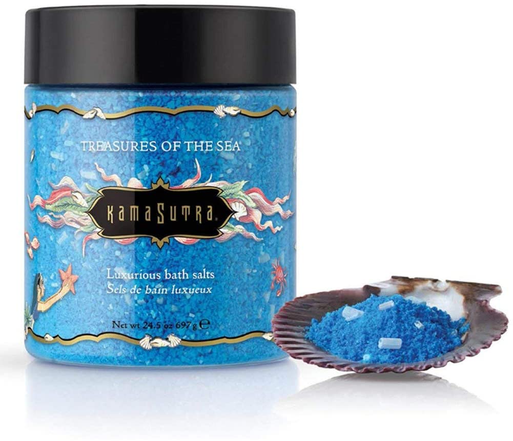 Kama Sutra Treasures of the Sea Bath Salts, 24.5 oz - KS0010