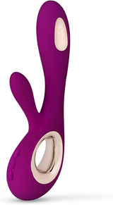 Lelo Soraya Wave Rabbit Vibrator — Deep Rose - LELO-7840