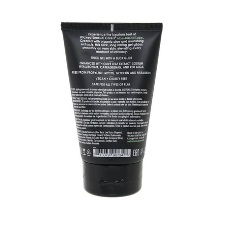 Wicked Aloe Vera Based Lube — 4 oz - WS-90734