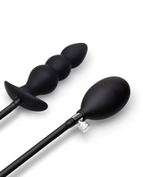 b-Vibe Beaded Inflatable Anal Plug with Hand Pump - BV5922