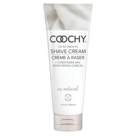 Coochy Au Natural Shave Cream — Fragrance-Free, 7.2 fl oz - COO1001-07