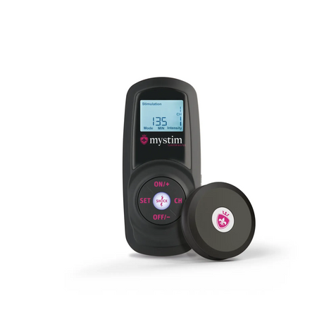 Mystim Cluster Buster Wireless eStim Starter Kit (Remote & Receiver) - MY0206