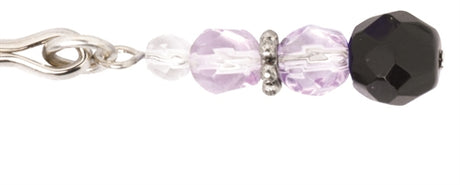 Spartacus Adjustable Clit Clamp with Purple Beads - SPF-202