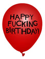 "X-Rated Birthday Party Balloons 8 Count CP-533"