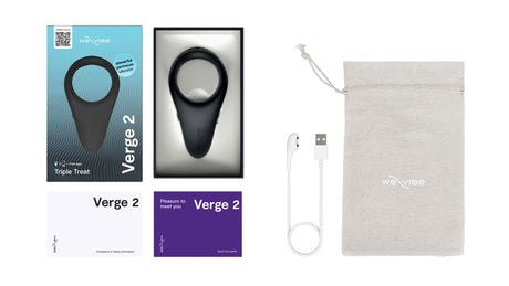 We-Vibe We‑Vibe Verge 2 Wearable Perineum Stimulator — Black - WE3215