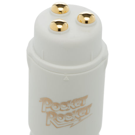 Doc Johnson Original Pocket Rocket Mini Vibrator - White - DJ0376-01