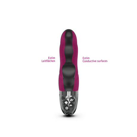 Mystim Hop Hop Bob e‑stim Vibrator — Black - MY5409