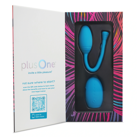 plusOne Kegel Trainer, Rechargeable 5-Mode Silicone - PO6715