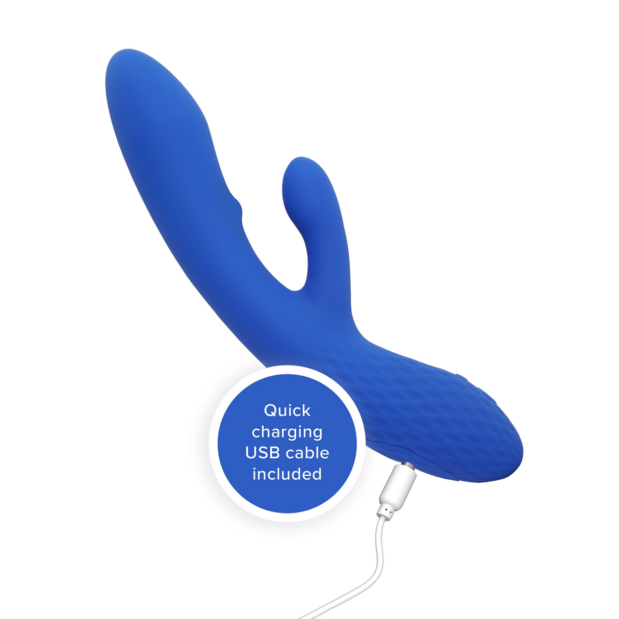 plusOne Dual Luxe Dual Massager — G-Spot & Clitoral Stimulator - PO6734