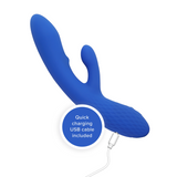 plusOne Dual Luxe Dual Massager — G-Spot & Clitoral Stimulator - PO6734