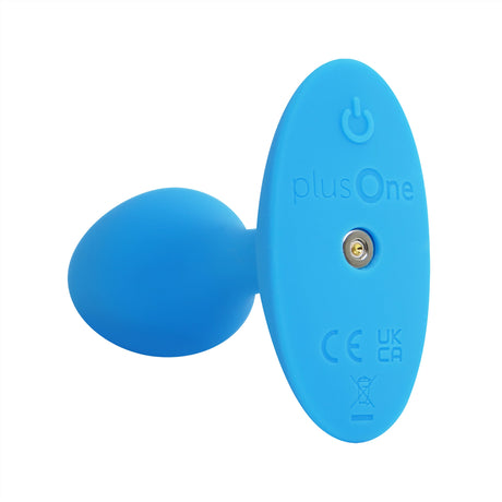 plusOne Luxe Vibrating Plug — 10 Vibration Modes, USB Rechargeable - PO6739