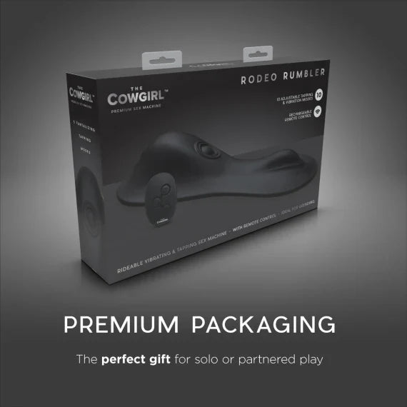 The Cowgirl Rodeo Rumbler Rideable Clitoral Vibrator - TC7162