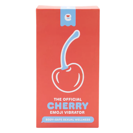 Emojibator Cherry Vibrator — USB Rechargeable, Waterproof - EM6993