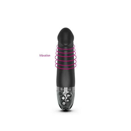 Mystim Real Deal Neal e-stim Vibrator, Black — 16.5 cm - MY5423