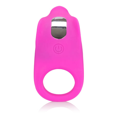 CalExotics Silicone Rechargeable Teasing Ring — 7 Functions - SE1841103
