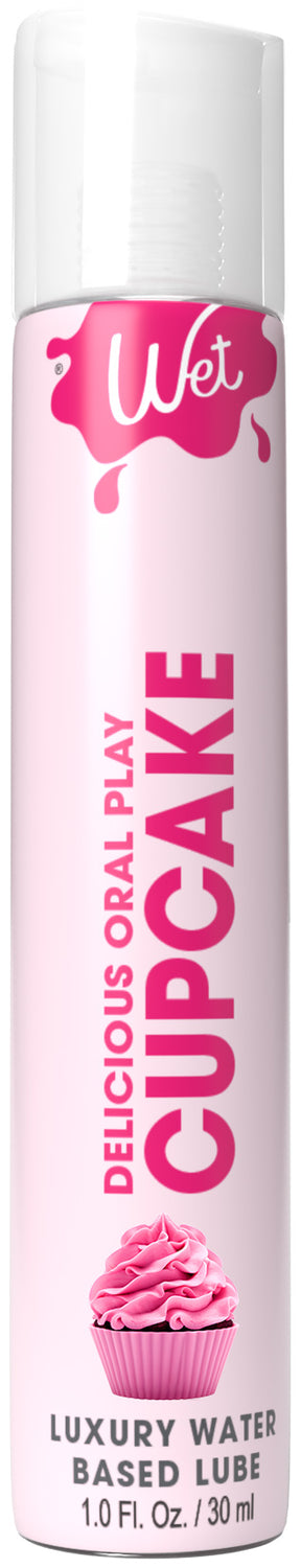 Wet Delicious Oral Play Cupcake Flavored Water-Based Lube — 1 oz - WT21540