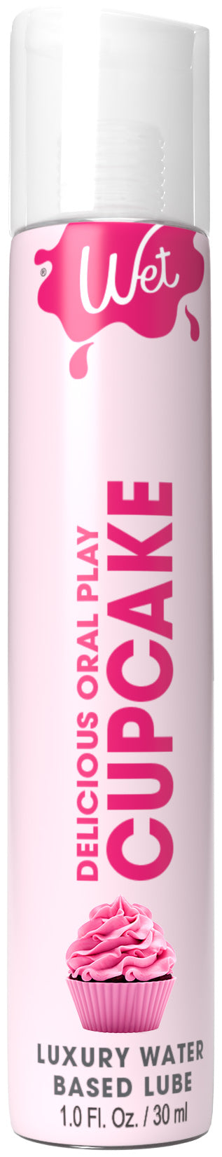 Wet Delicious Oral Play Cupcake Flavored Water-Based Lube — 1 oz - WT21540