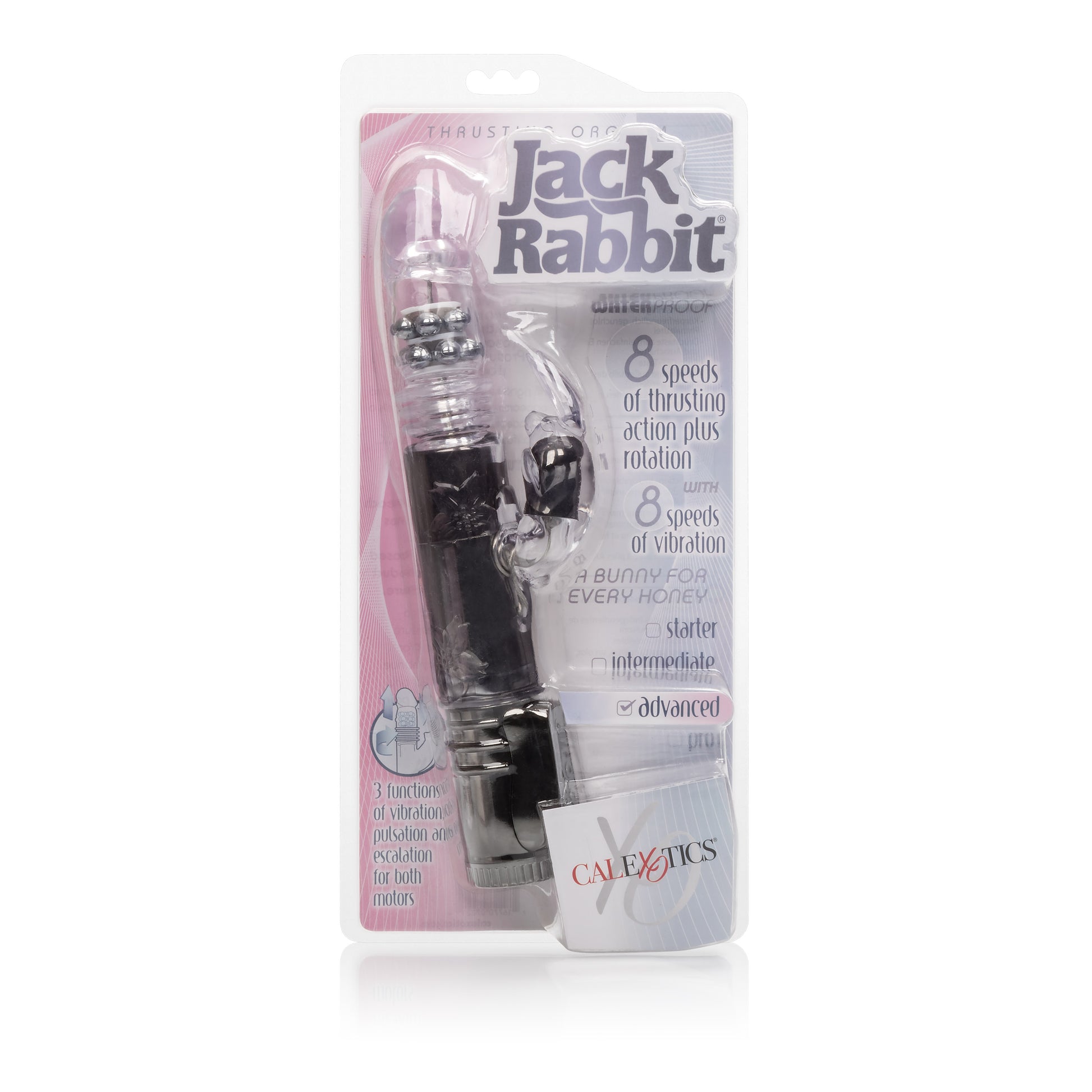 Thrusting Orgasm Jack Rabbit - Black by CalExotics